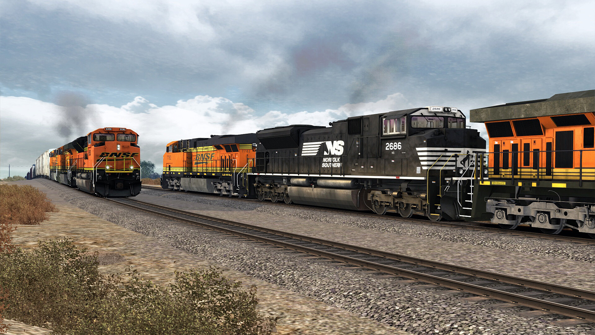 #6. TS Marketplace: BNSF Scenario Pack 02 (Steam) 由: Dovetail Games