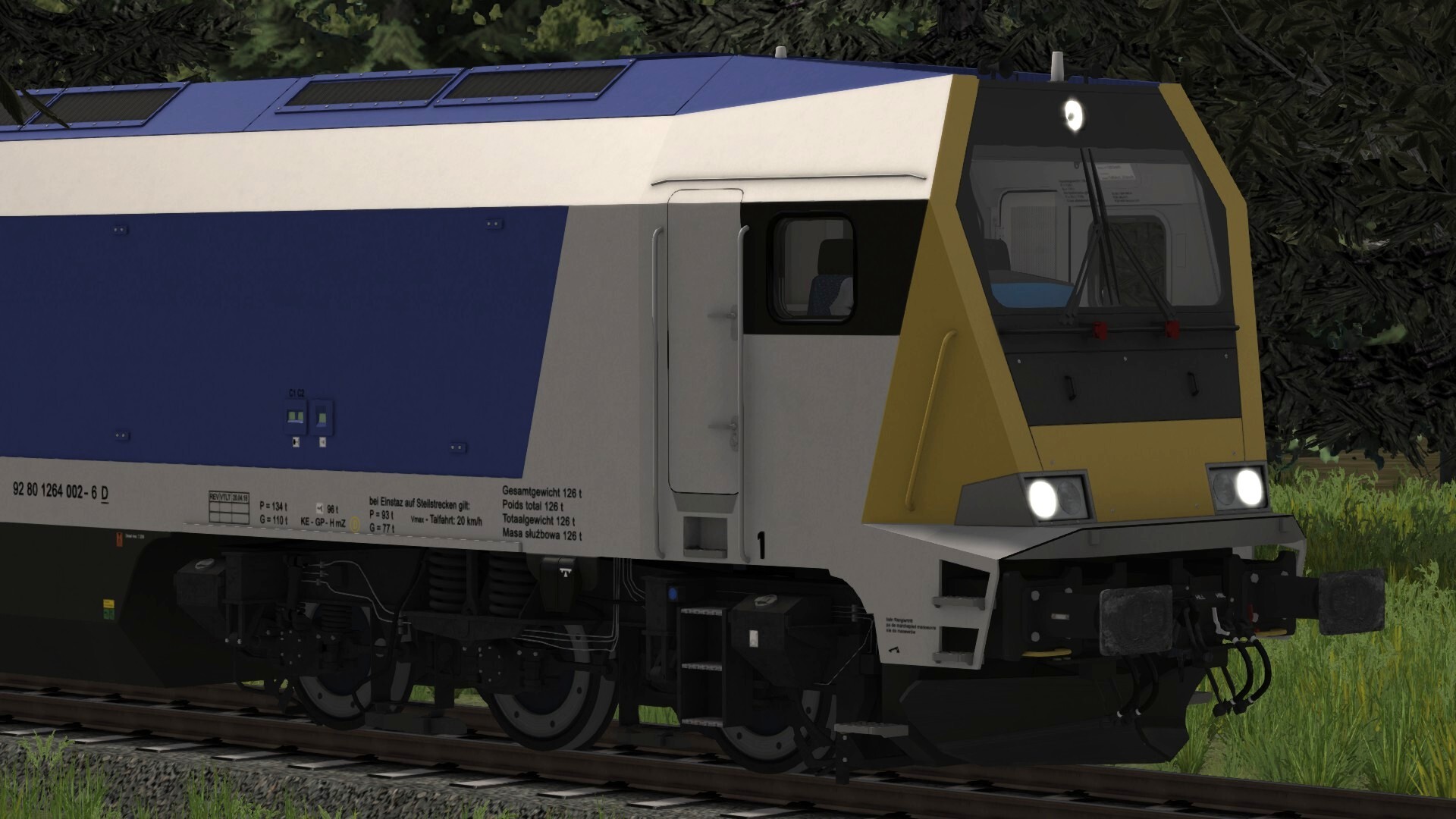 #10. Train Simulator: 40CC Loco (Steam) By: Dovetail Games