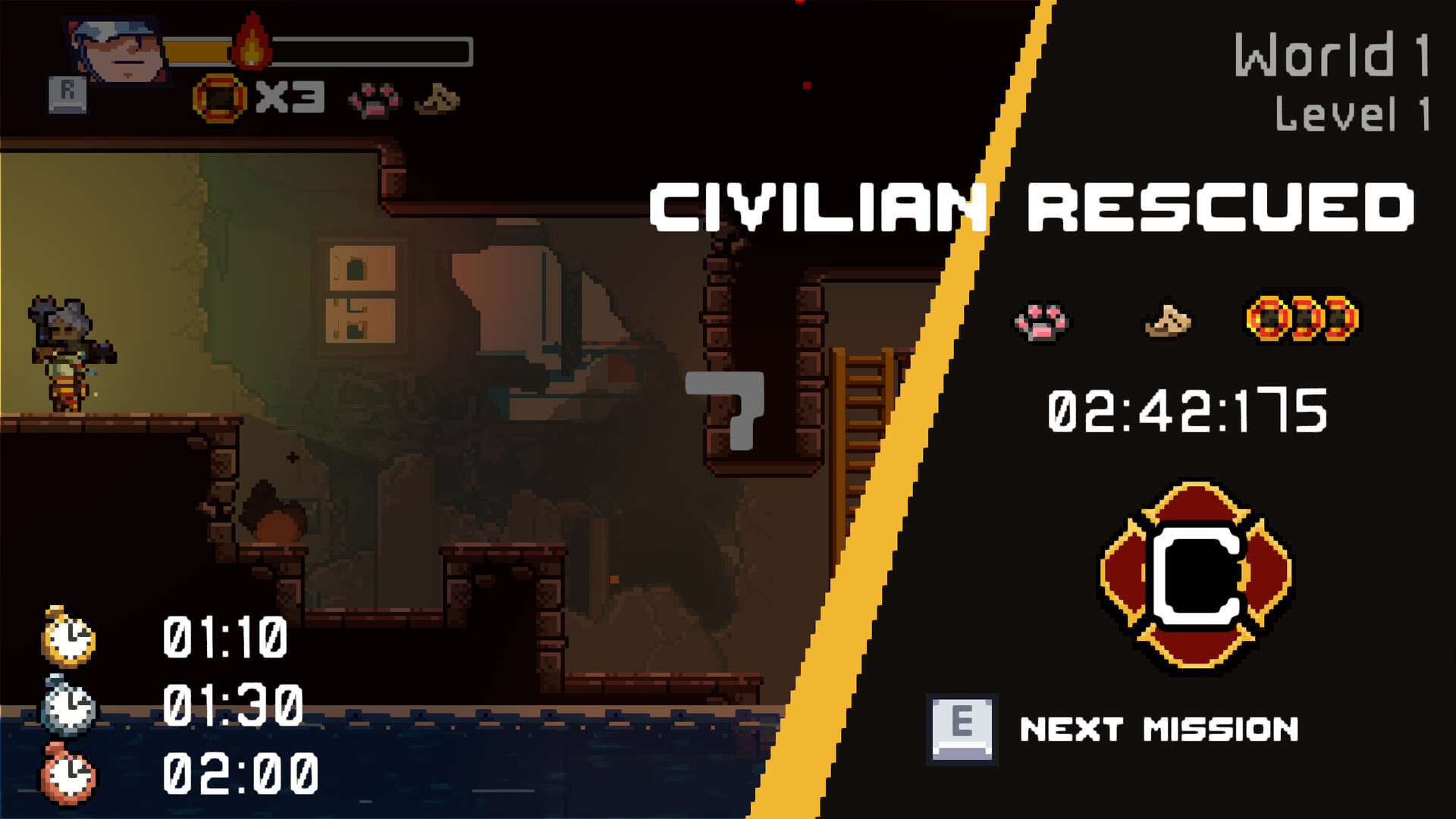 Fire Hero - Pixel Rescue screenshot #11