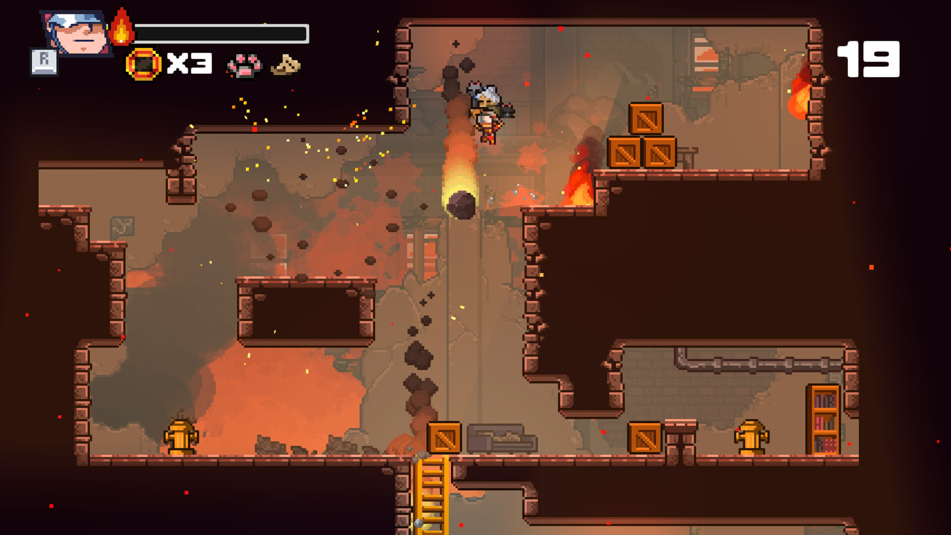 Fire Hero - Pixel Rescue screenshot #10