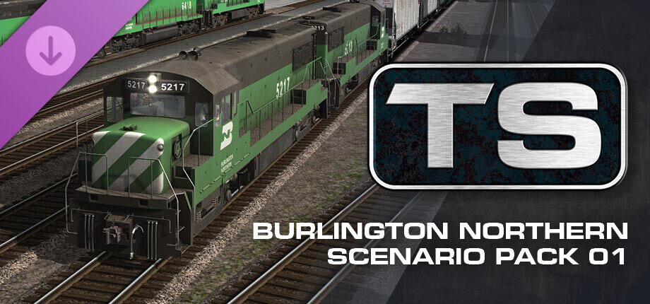 TS Marketplace: Burlington Northern Scenario Pack 01 cover art