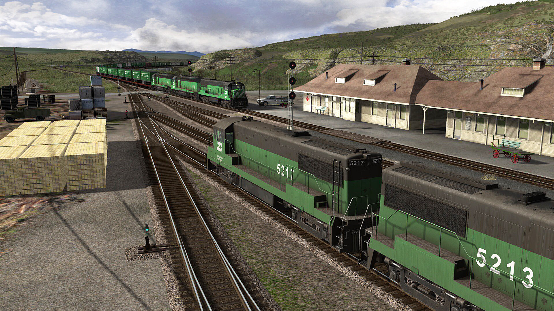 TS Marketplace: Burlington Northern Scenario Pack 01 Featured Screenshot #1