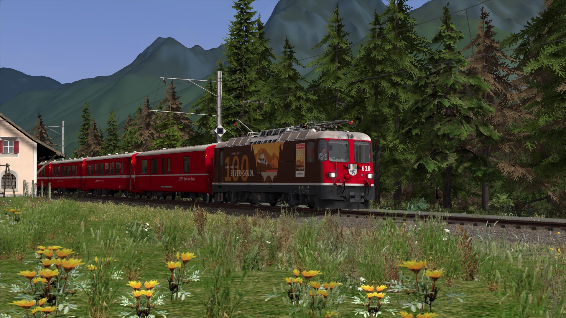 TS Marketplace: Engadin Line Scenario Pack Vol.1 PC gameplay screenshot 2 of 14