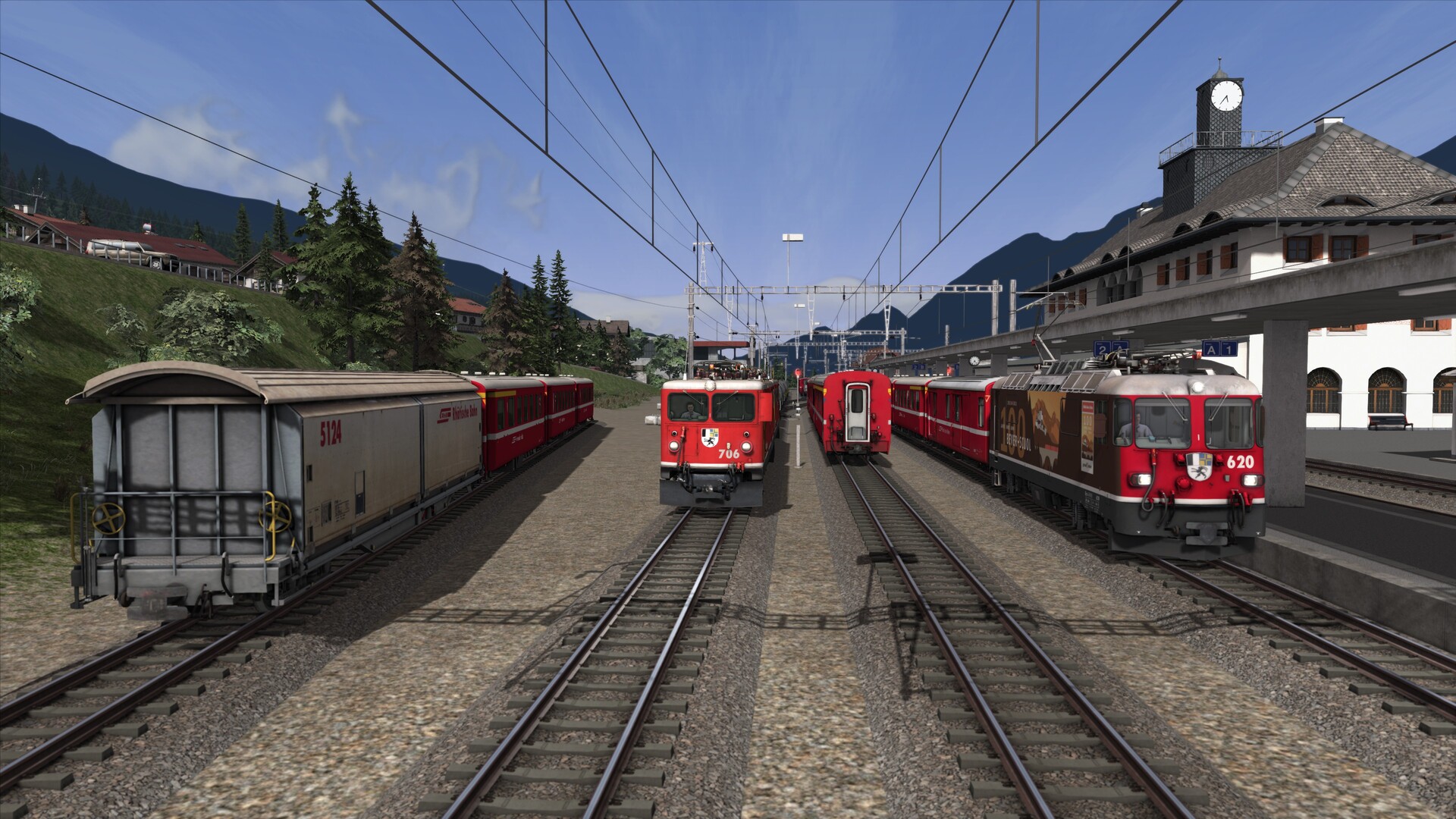 TS Marketplace: Engadin Line Scenario Pack Vol.1 Screenshot Thumbnail 6