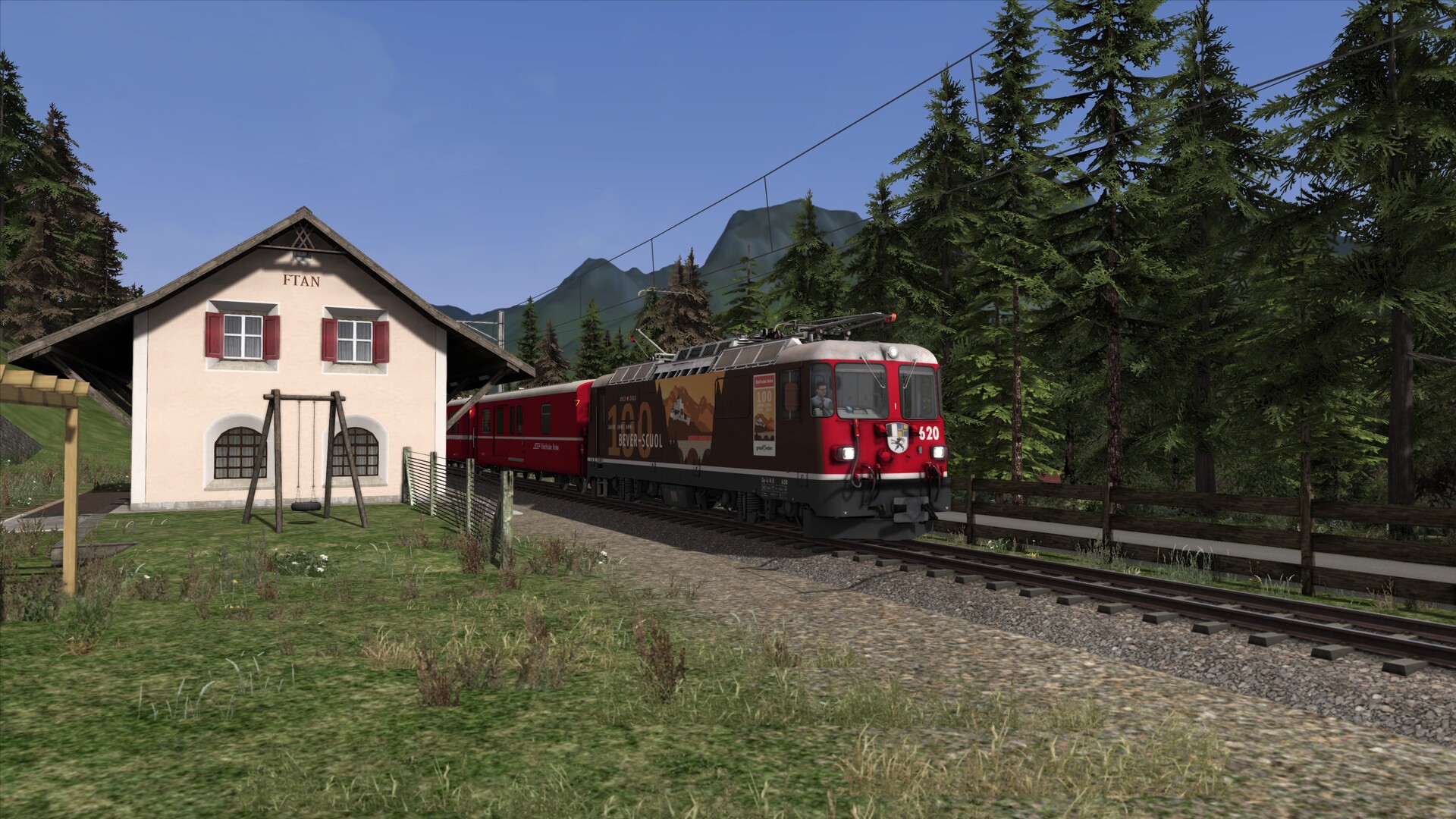 TS Marketplace: Engadin Line Scenario Pack Vol.1 Screenshot Thumbnail 10