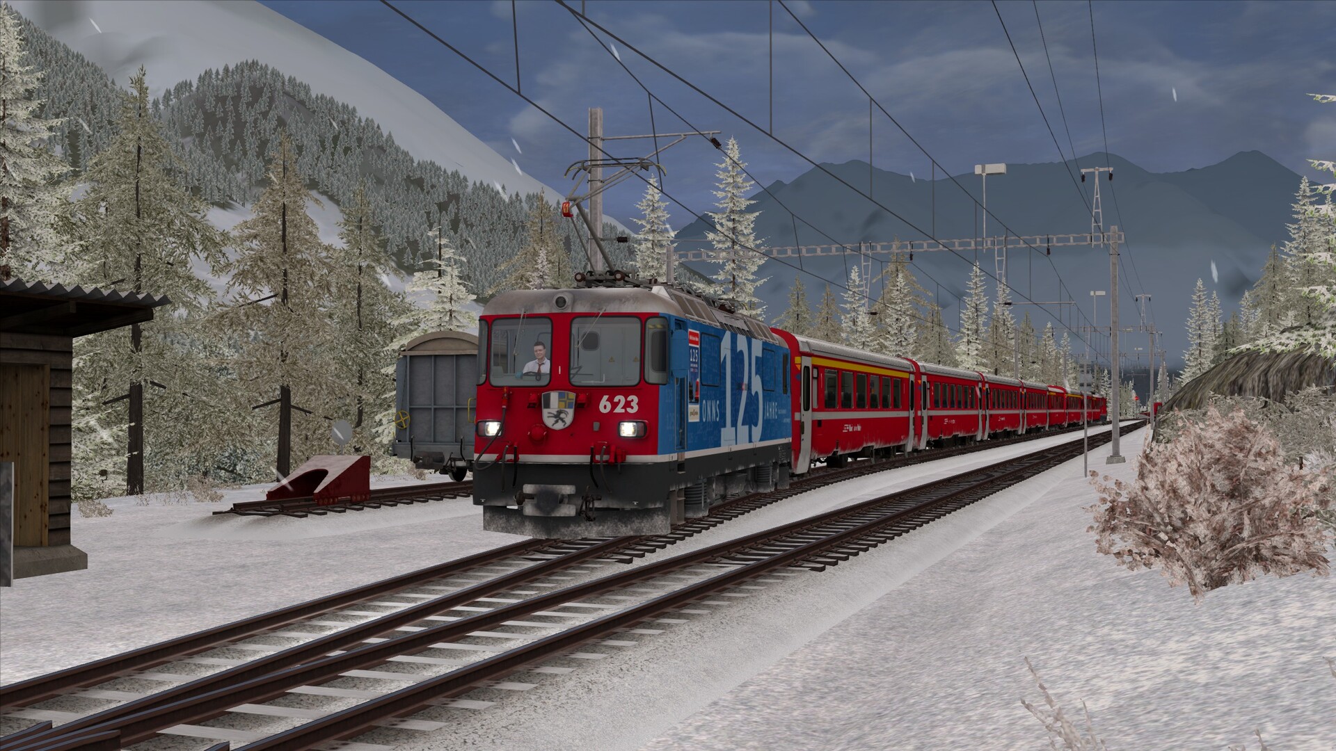 TS Marketplace: Engadin Line Scenario Pack Vol.1 Screenshot Thumbnail 9