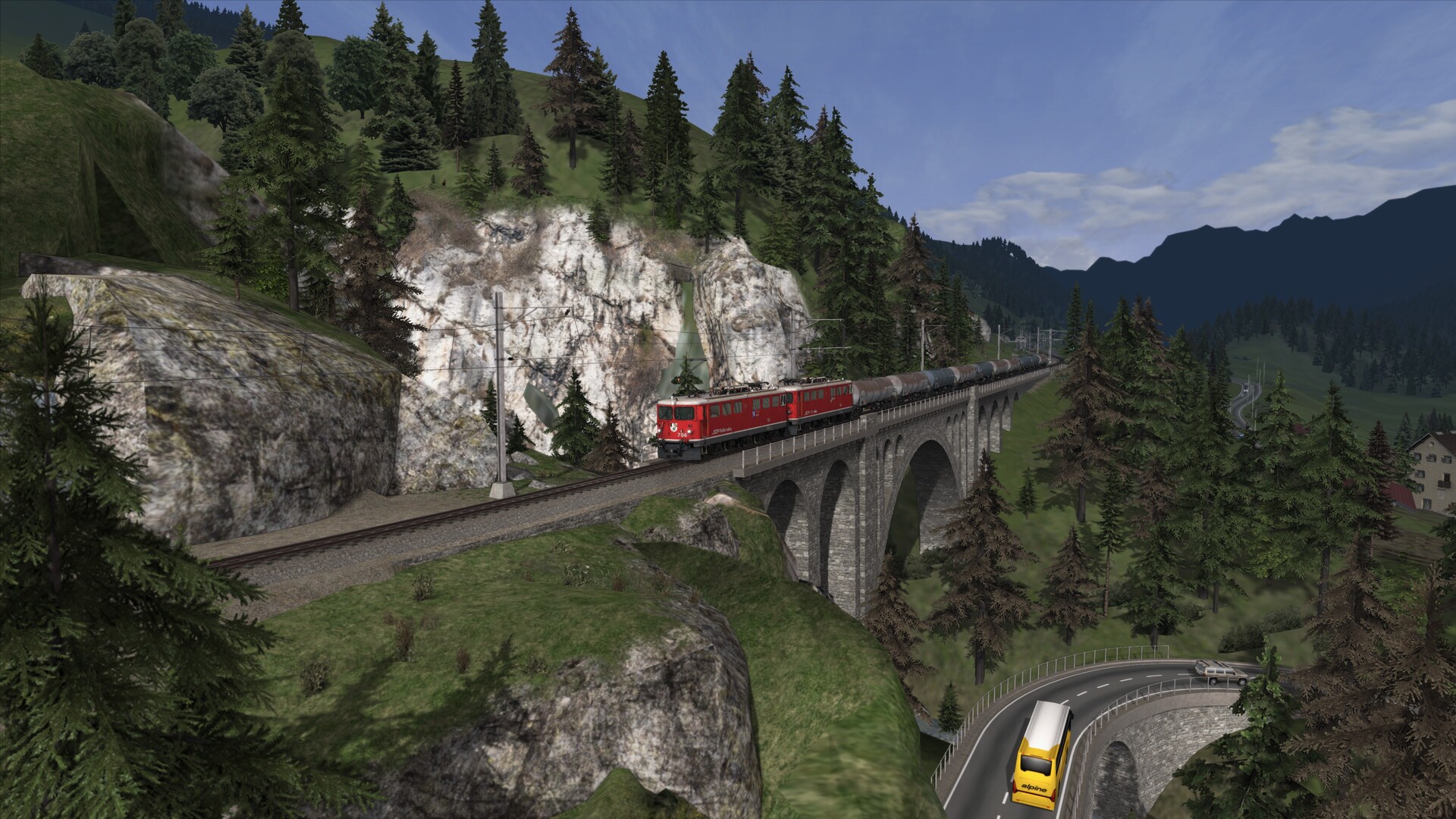 TS Marketplace: Engadin Line Scenario Pack Vol.1 Screenshot Thumbnail 8