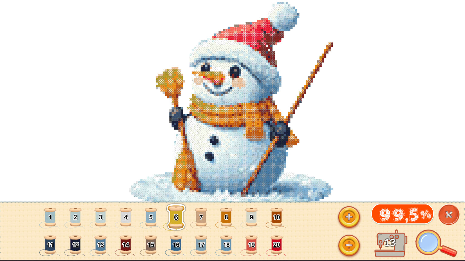 My Hobby Needlework Galore DLC - Winter Tale Featured Screenshot #1