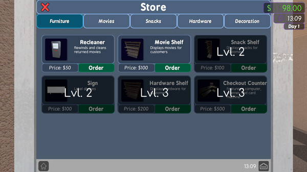 Rental Store Simulator: Prologue screenshot 5