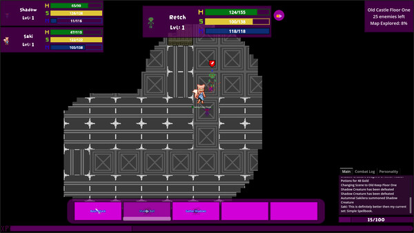 Autumn's Dungeoneering screenshot 2