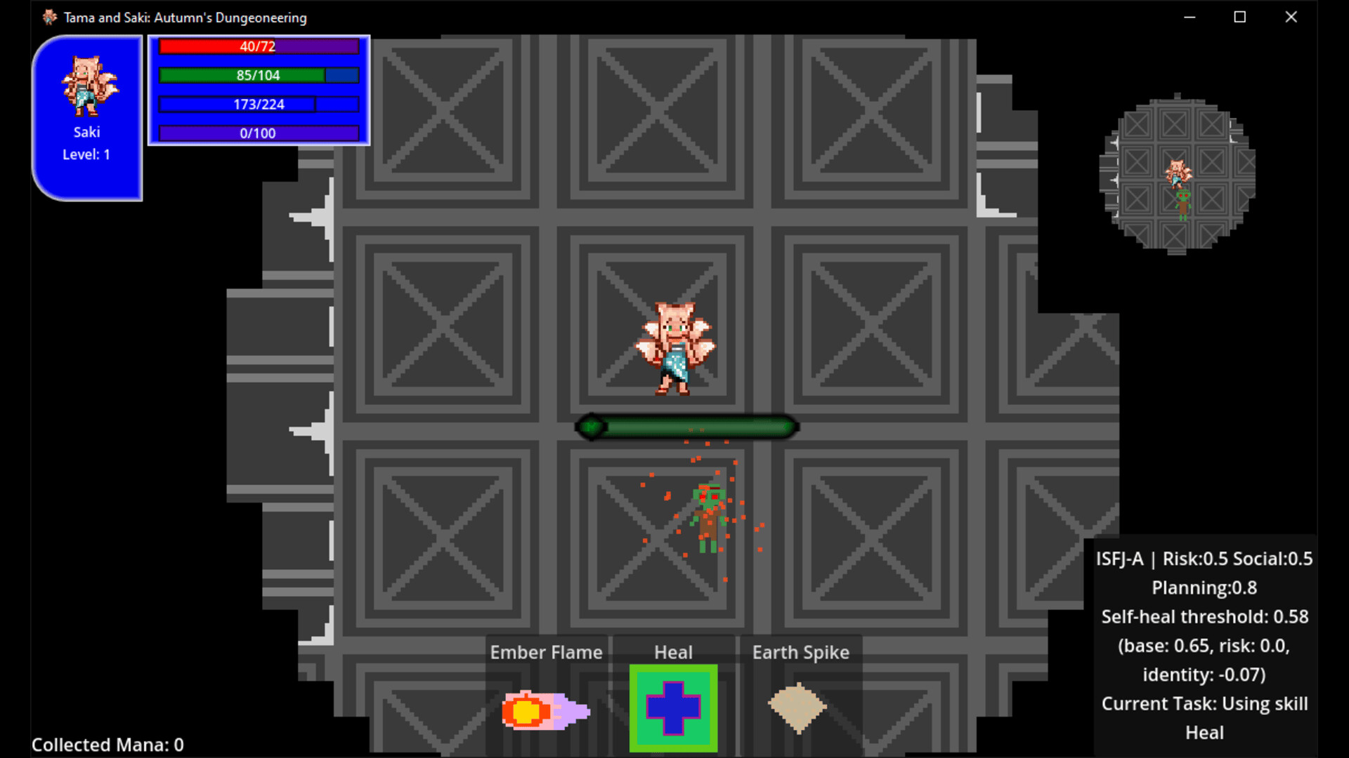 #5. Autumn's Dungeoneering Demo (Steam) De: Nekojin Interactive