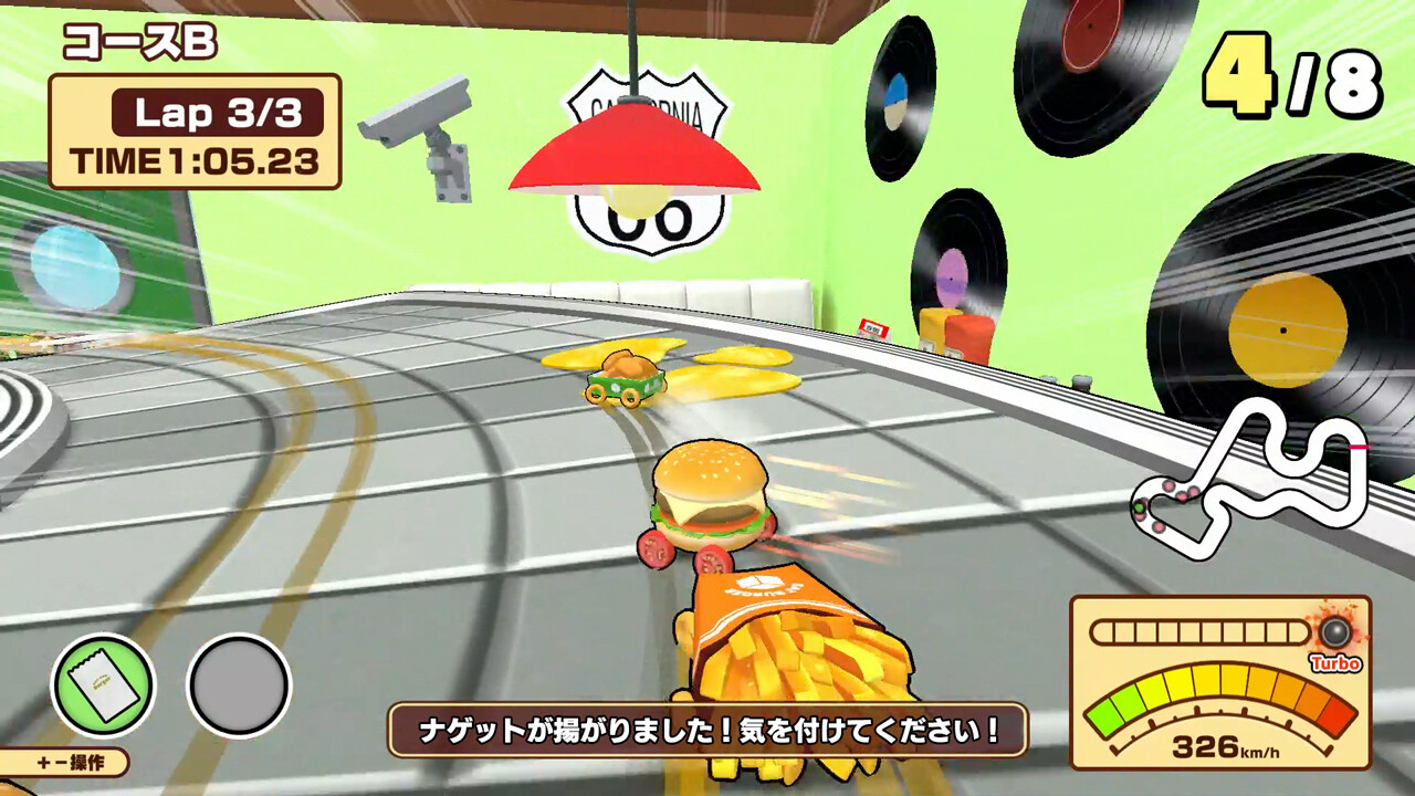 BURGER RACEのスクリーンショット 1