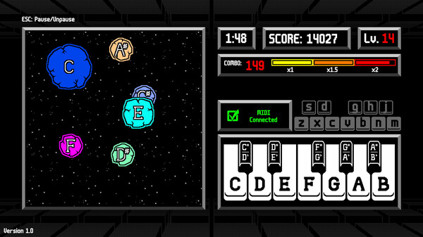 Musical Meteors screenshot 4