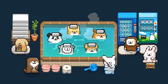 Maltese's Fluffy Onsen video 1