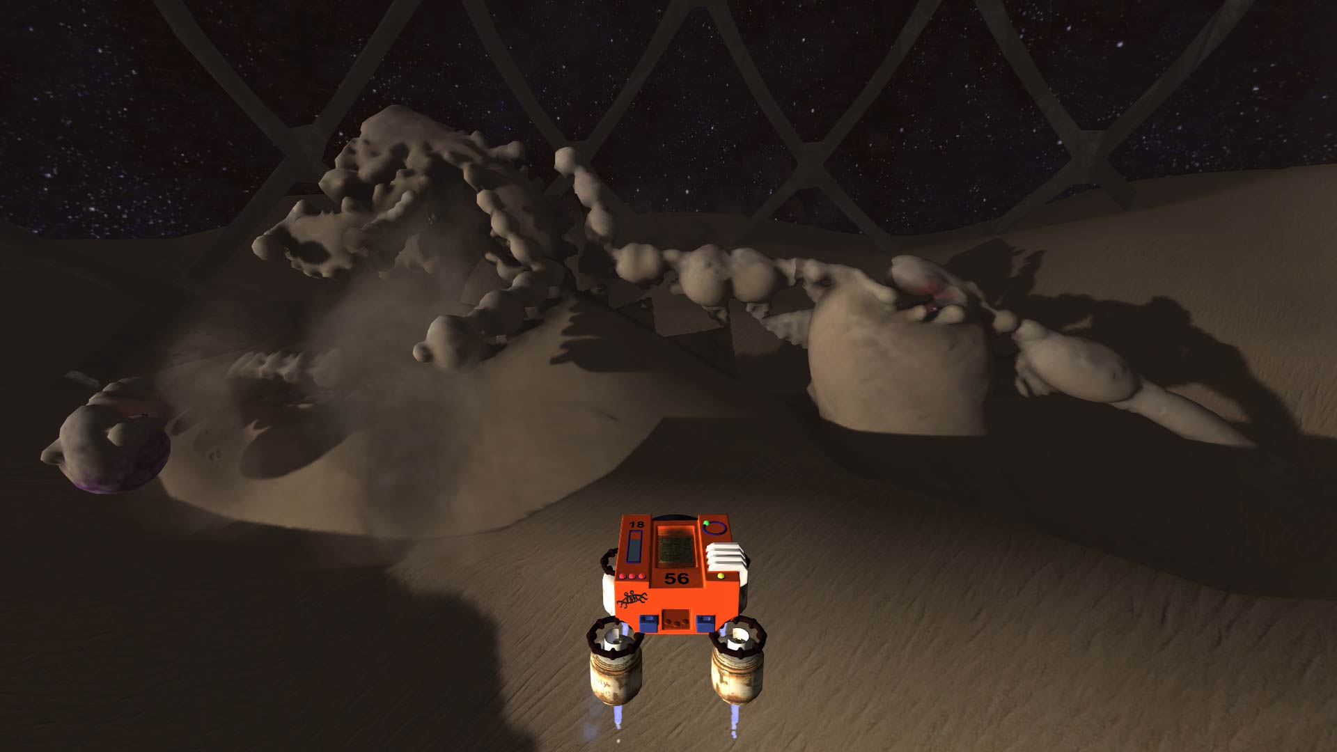 #4. Crashed Lander (Steam) 由: Brain Blinks