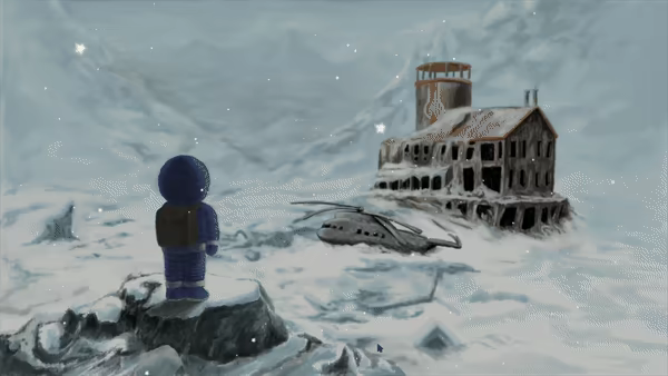 Snowscape video 1