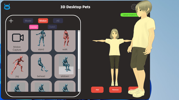 3D Desktop Pets screenshot 3