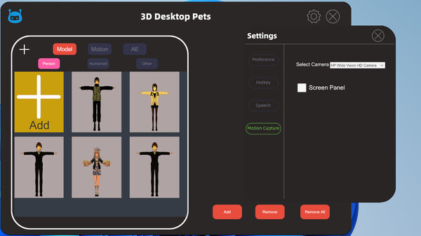 3D Desktop Pets screenshot 5
