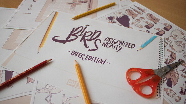 Birds Organized Neatly - Paper Edition Birds Organized Neatly - Paper Edition