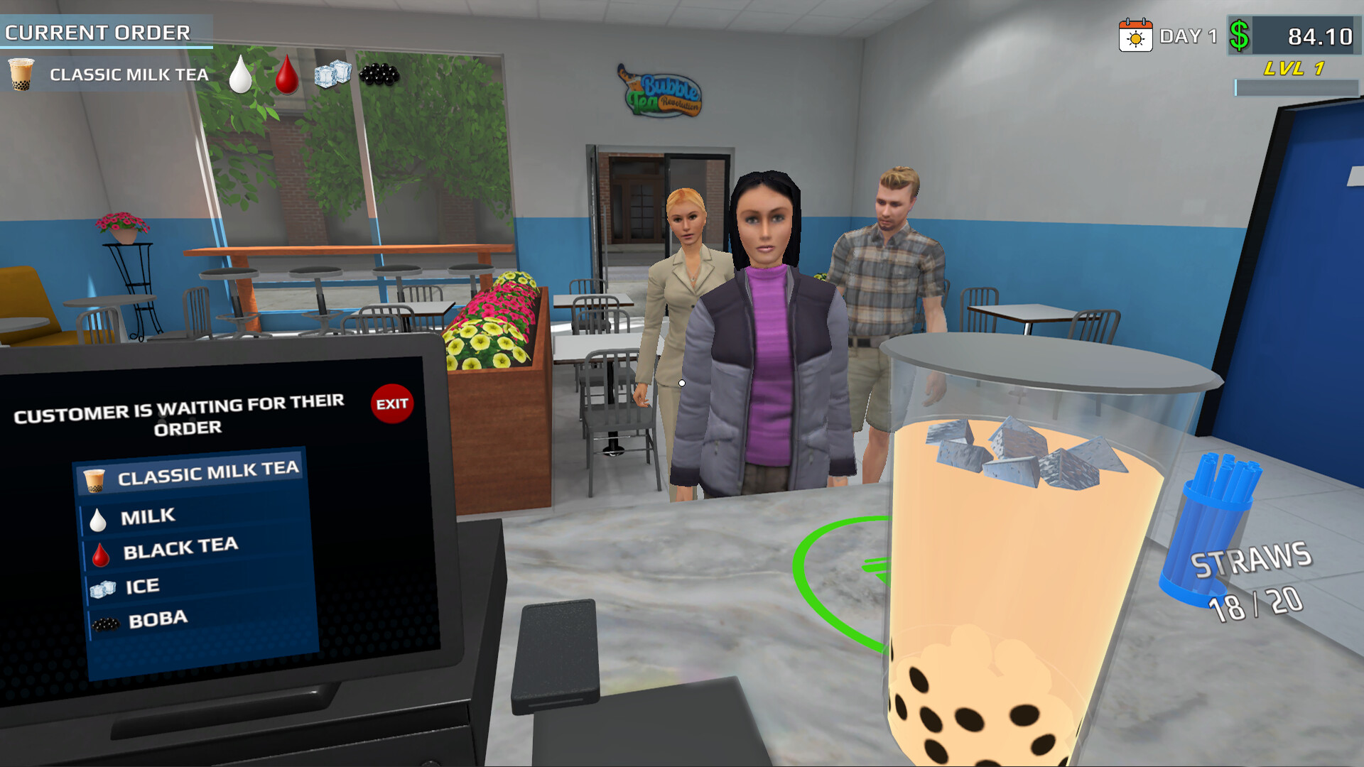 #1. Bubble Tea Revolution (Steam) 由: Apache Gunner Games