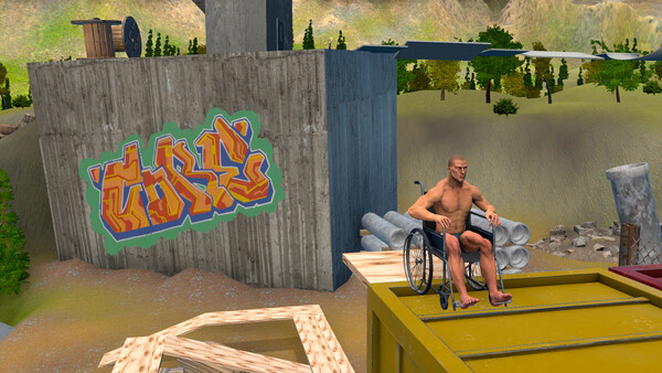 a Difficult game about Wheelchair