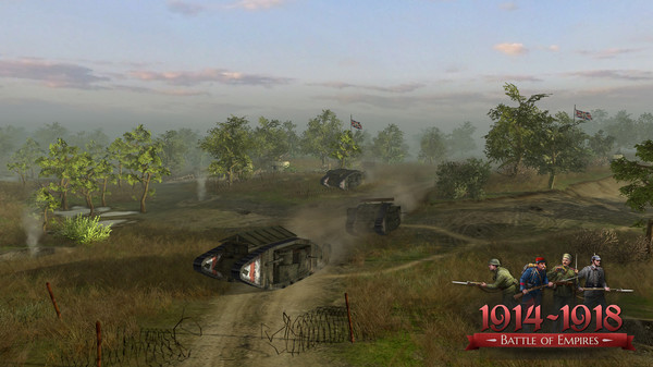 Battle of Empires : 1914-1918 - Blazing guns