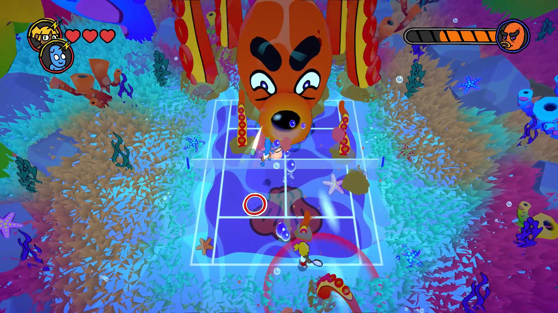 Скриншот игры Quacolé Tennis - 4