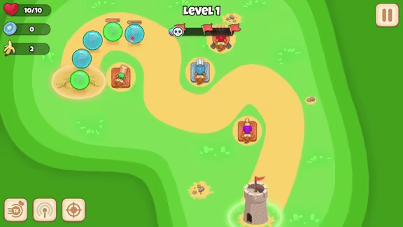 Monkey Bubble Defense video 1