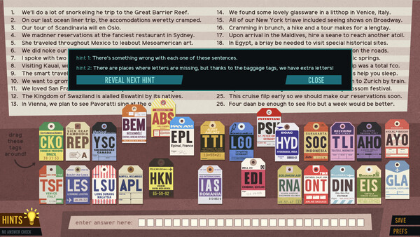 Puzzle Spy International screenshot