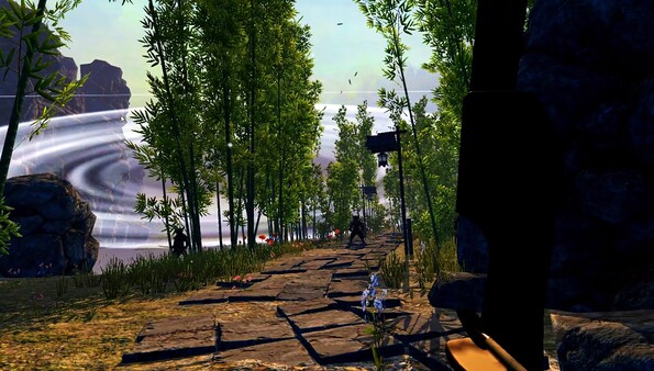 Screenshot z VR Japanese Sharpshooter