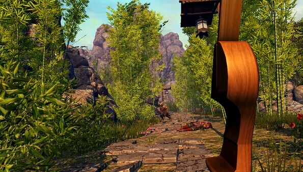 Screenshot z VR Japanese Sharpshooter