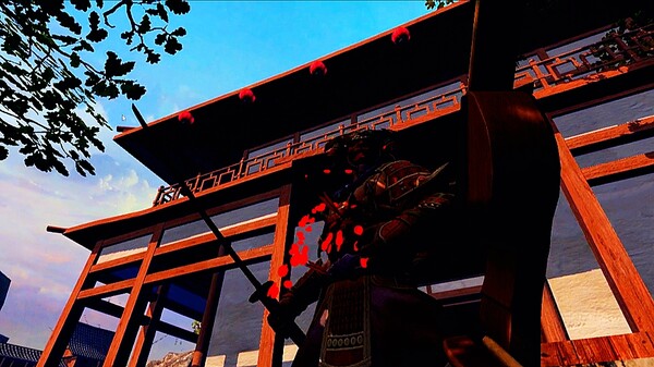Screenshot z VR Japanese Sharpshooter