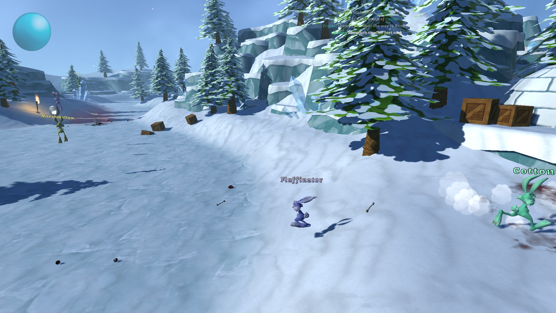 #4. Bunny Bash (Steam) 由: DarkArts Studios