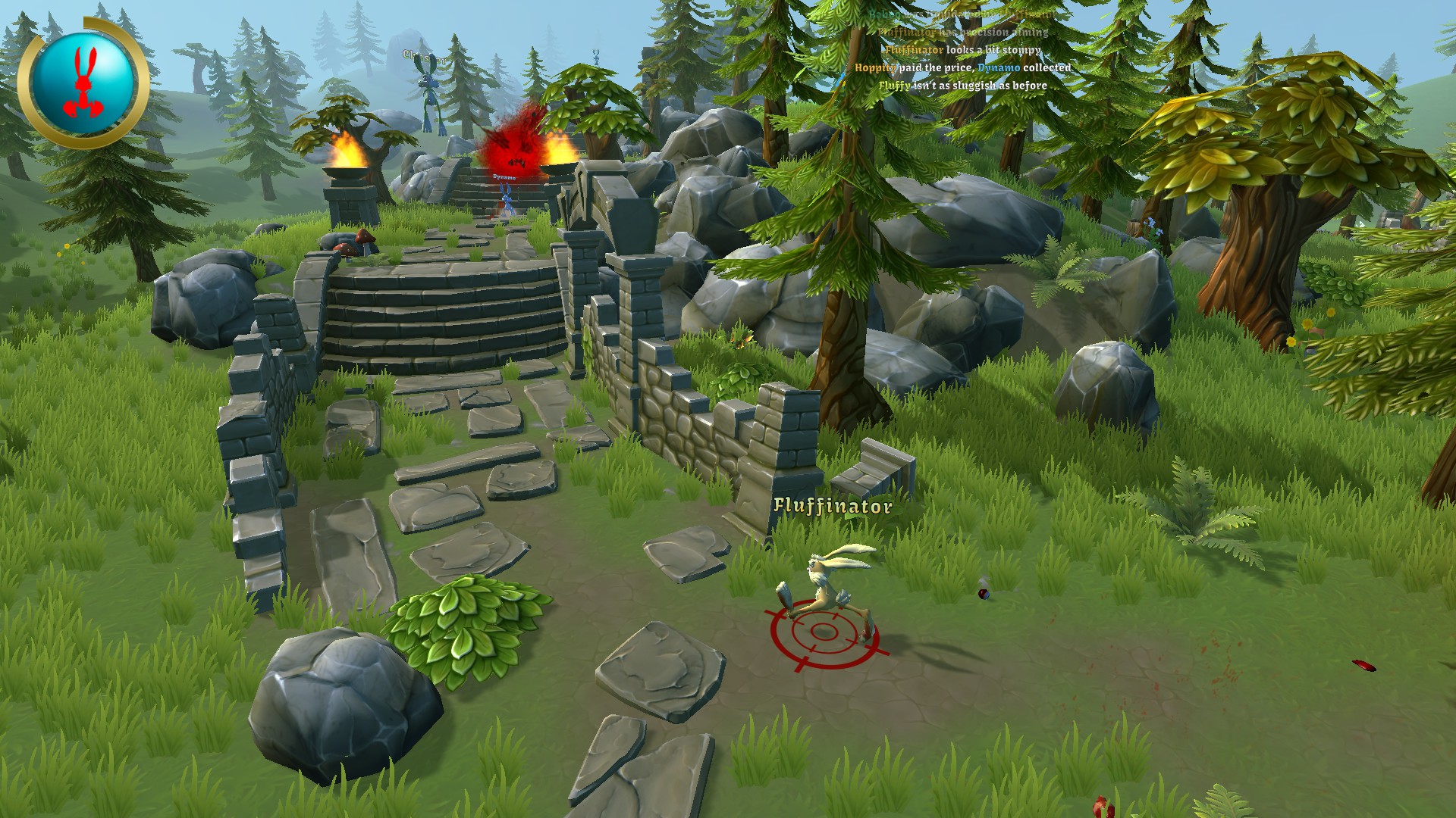 #2. Bunny Bash (Steam) 由: DarkArts Studios
