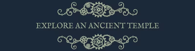 Explore an ancient temple