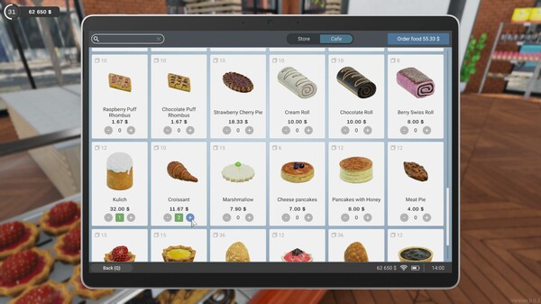 Cafemart Simulator Demo