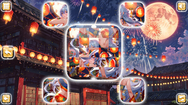 Screenshot z Lovely Anime Puzzle: Lunar Screenshot z Lovely Anime Puzzle: Lunar