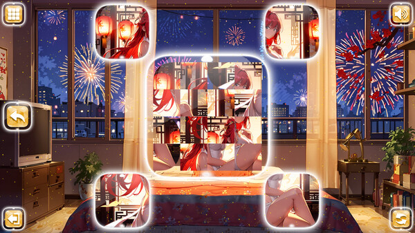 Screenshot z Lovely Anime Puzzle: Lunar Screenshot z Lovely Anime Puzzle: Lunar