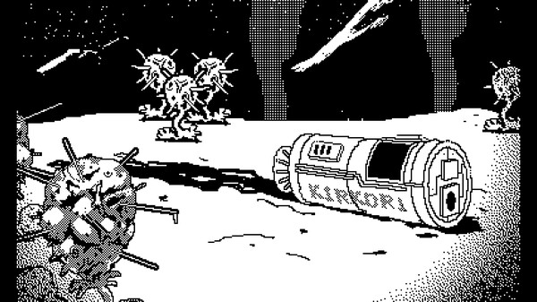 Screenshot of Kosmosis gameplay showing in-action mechanics