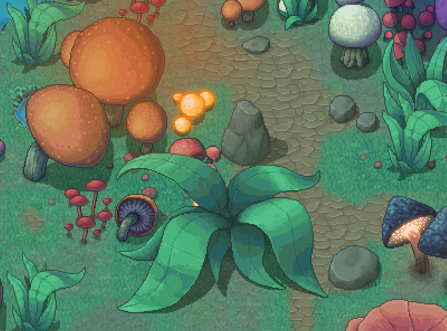 RPG Maker MZ - Winlu Fantasy Tileset - Mushroom Featured Screenshot #1