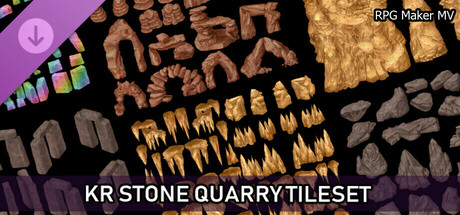 RPG Maker MV - KR Stone Quarry Tileset