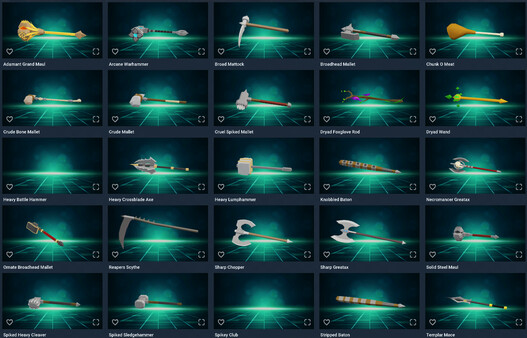 GameGuru MAX Low Poly Gift Kit - Quartermasters Arsenal