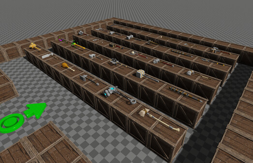 GameGuru MAX - Low Poly Quartermasters Arsenal