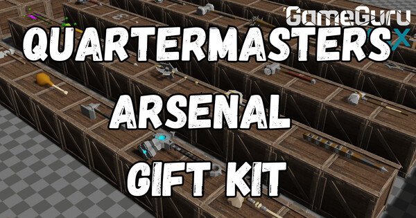 MAX Low Poly Quartermasters Arsenal