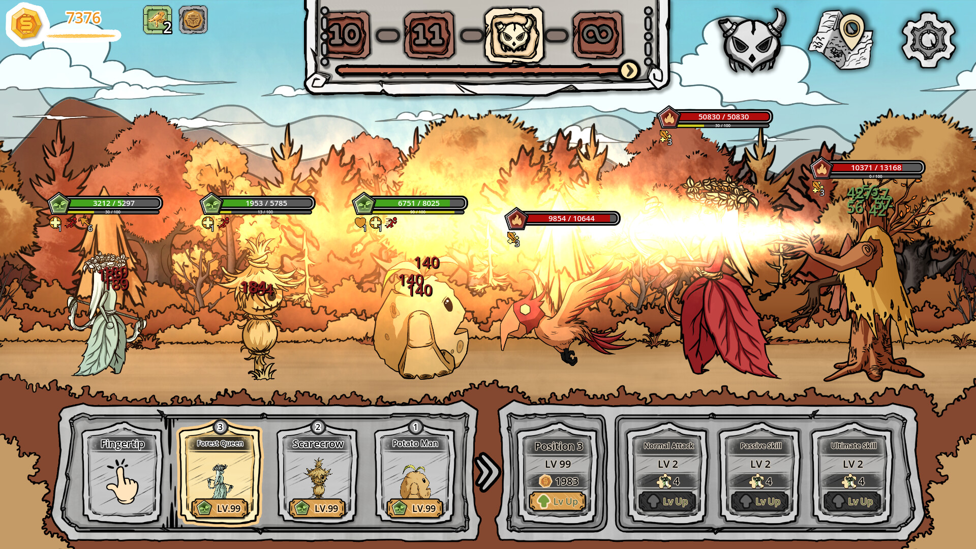 Tap Monster: Forest screenshot #1