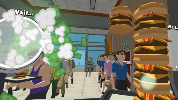 Скриншот из Stack Your Burger VR