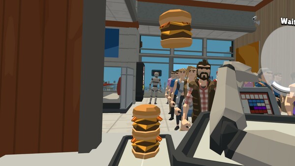 Скриншот из Stack Your Burger VR