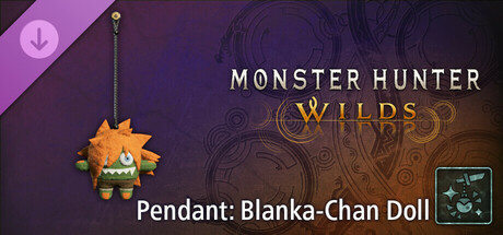 Monster Hunter Wilds - Pingente: Boneco Blanka-Chan