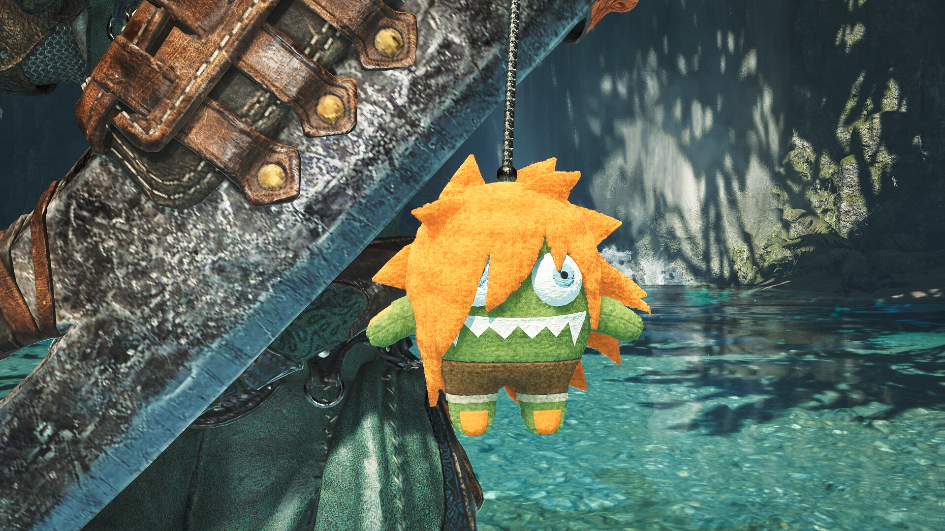 Monster Hunter Wilds - Pendant: Blanka-Chan Doll Featured Screenshot #1