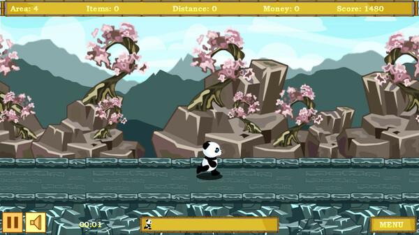 Скриншот из Panda Runner